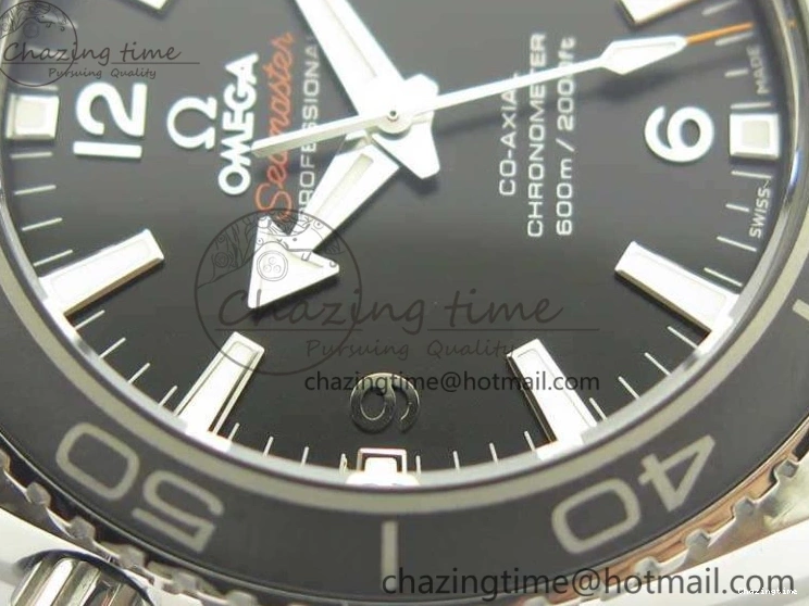 0718 Durable Planet Ocean Professional Ceramic Bezel 42mm 1:1 MK Best Edition Silver Markers On SS Bracelet A 8085